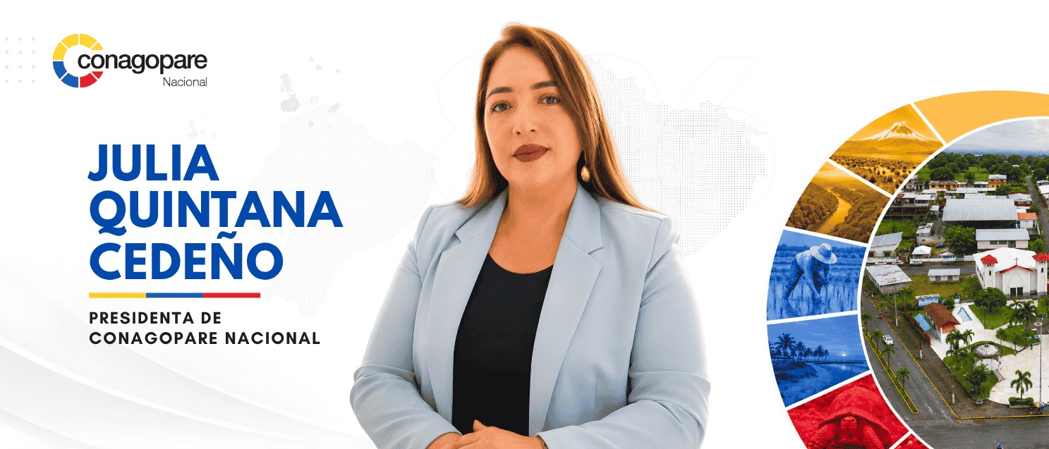JULIA QUINTANA CEDEÑO, NUEVA PRESIDENTA NACIONAL DE CONAGOPARE